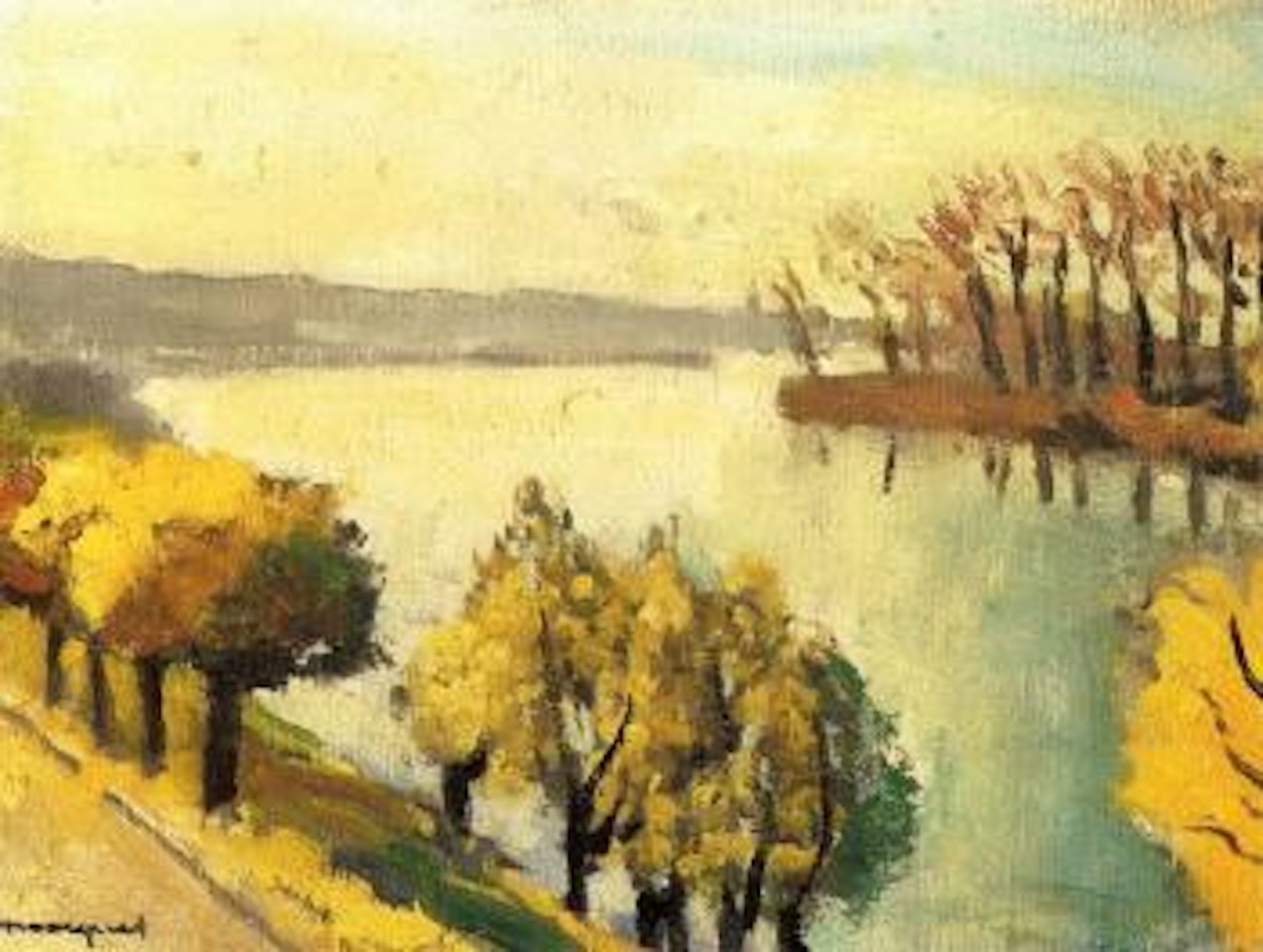 Automne a la Frette by Albert Marquet