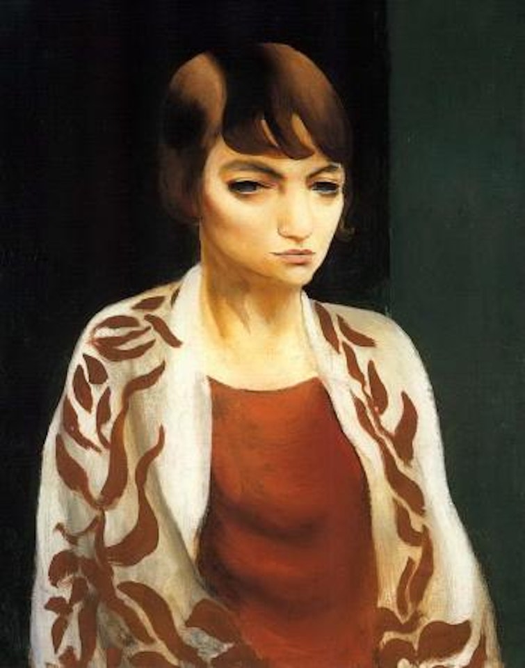 Portrait de Marita Hasenclever by Moïse Kisling