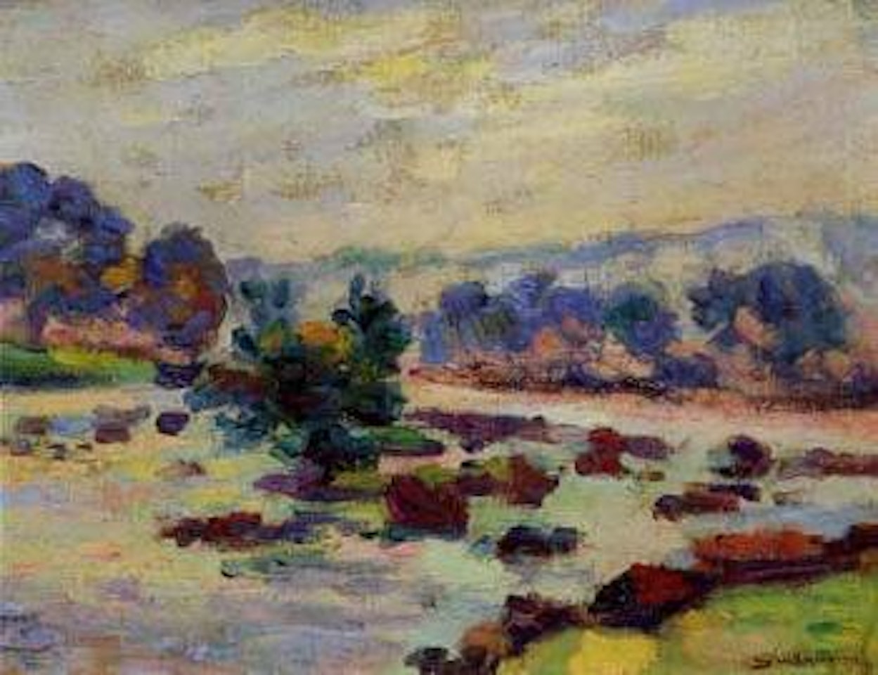 Paysage de Creuse, La Sedelle by Armand Guillaumin