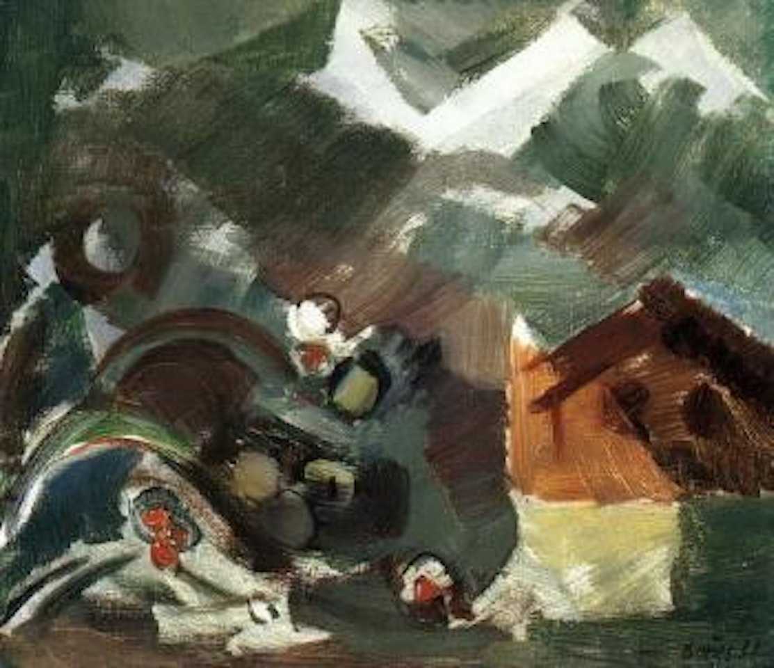 Paysage de montagne by Francisco Bores