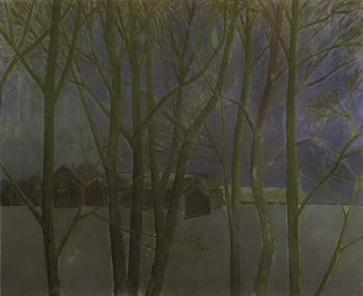 Winter morning by Veikko Vionoja