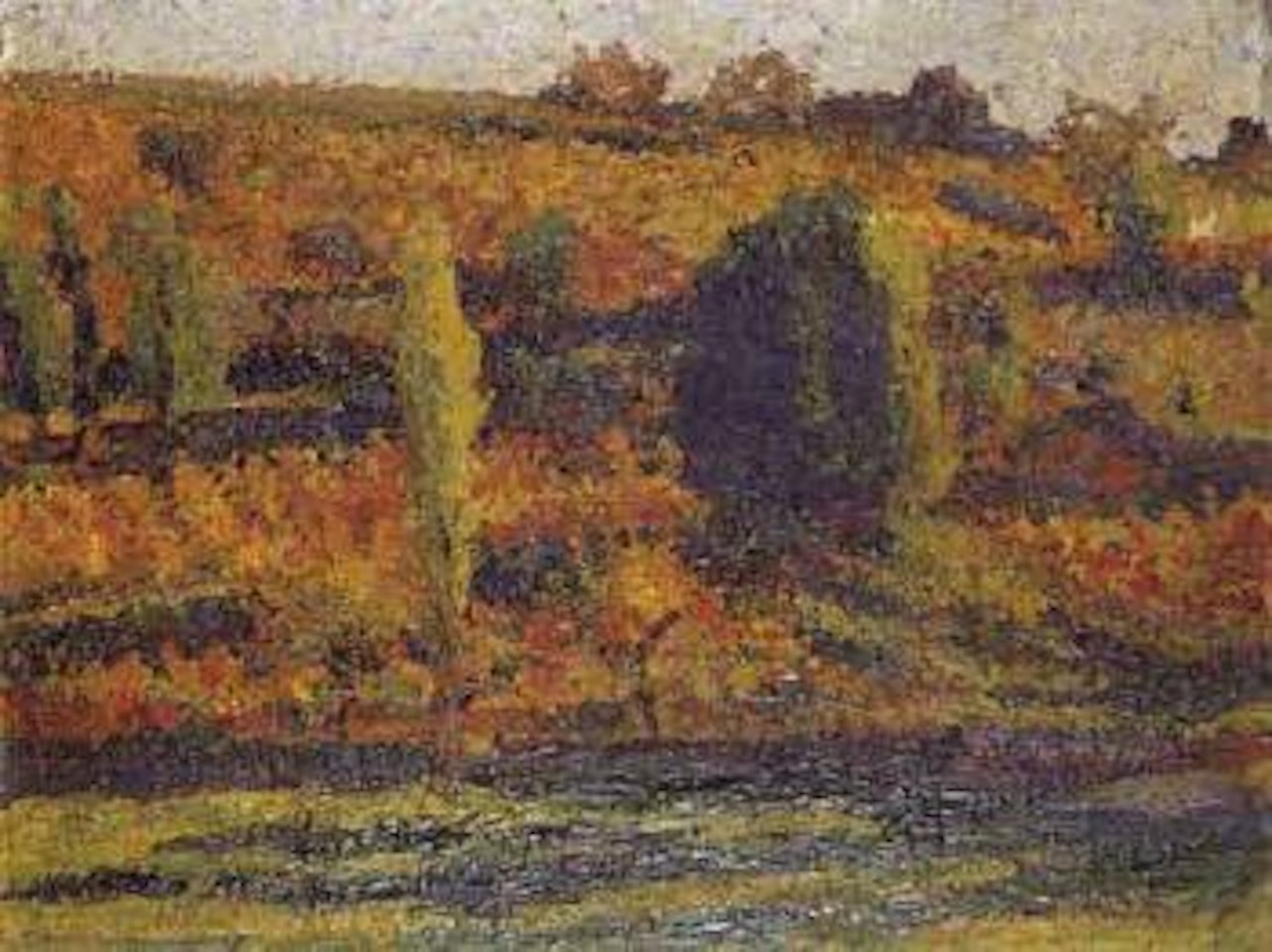 Les Lombards, vus de Marquayrol by Henri Jean Guillaume Martin