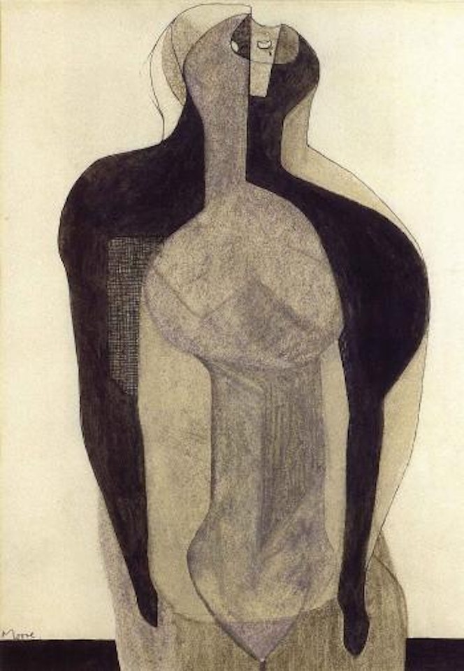 Figure by Henry Moore