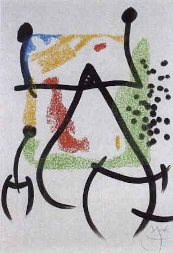 Les essences de la terre by Joan Miró
