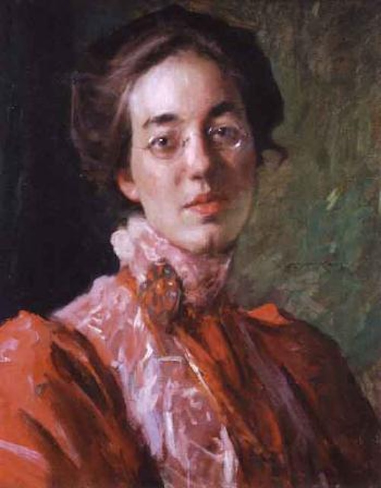 Portrait of Elizabeth Fisher by William Merritt Chase