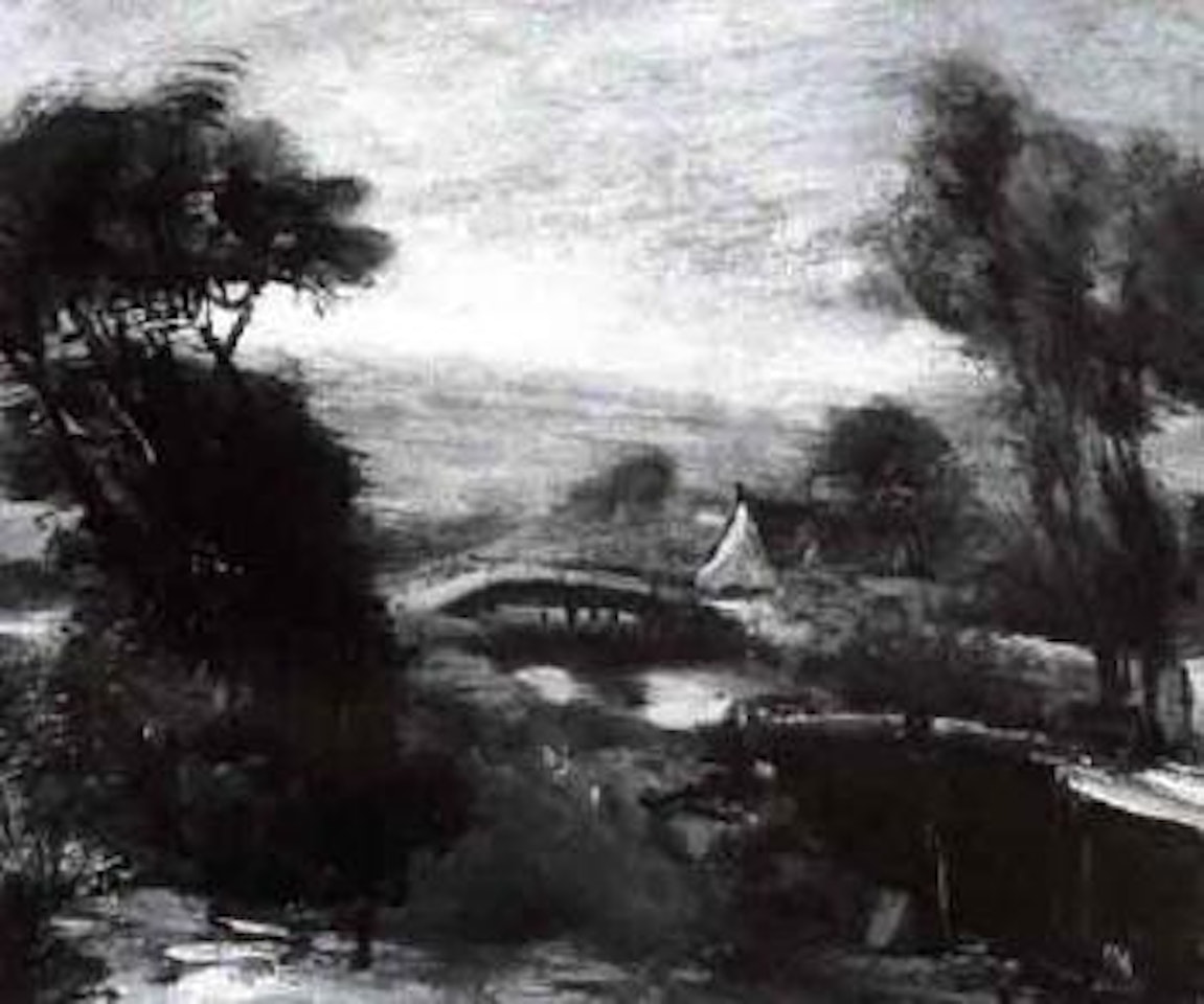 View near Flatford Mill by John Constable