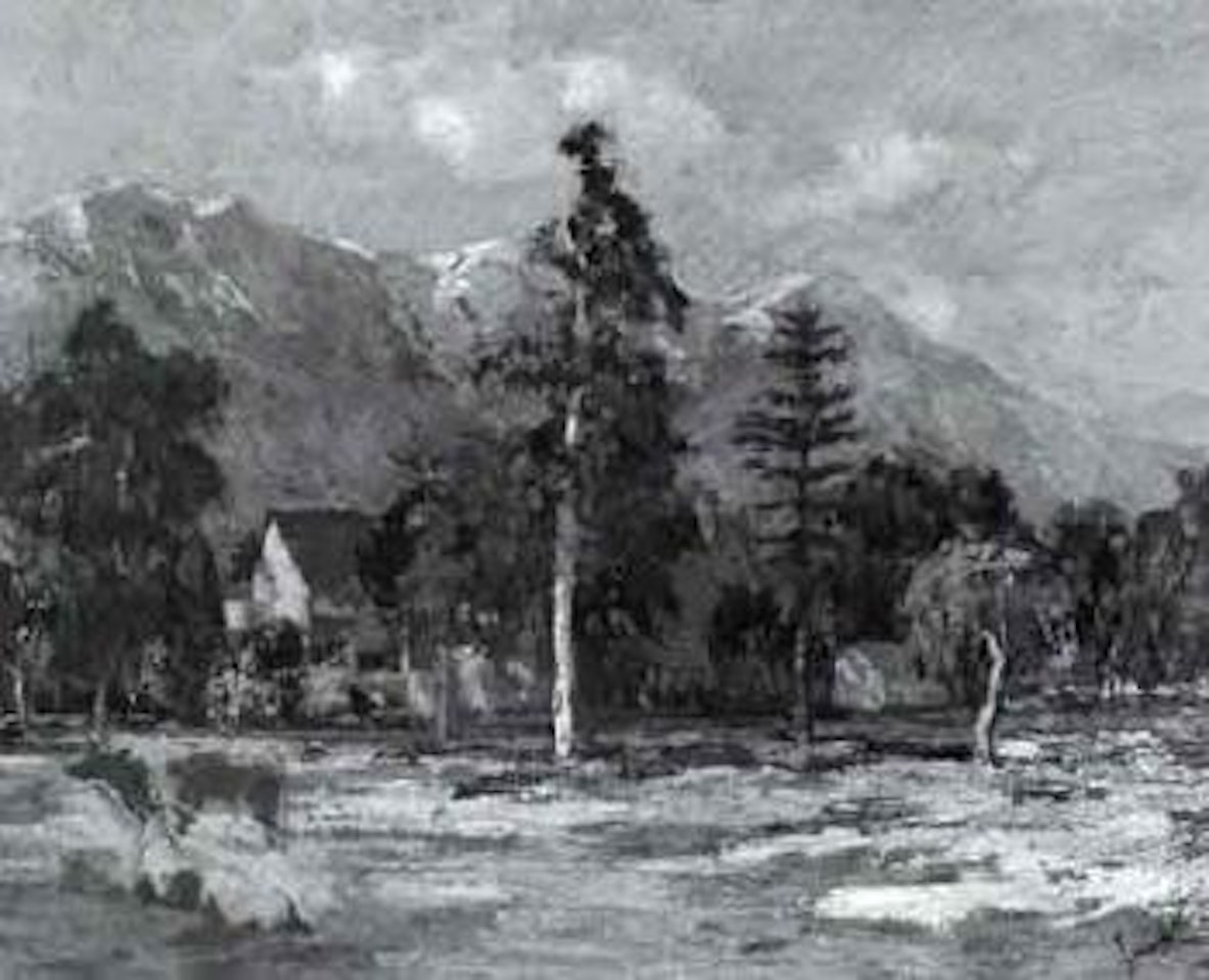 Evening in Arcadia, California by Edward Cucuel