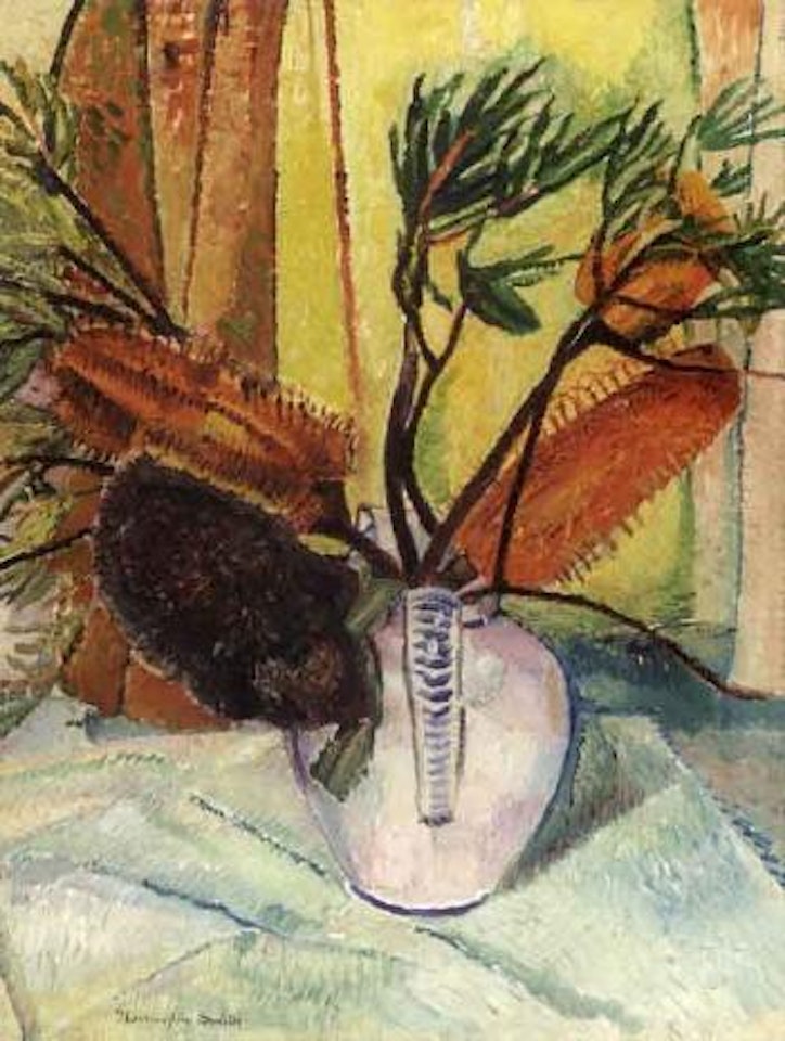 Bottle brush by Grace Cossington Smith