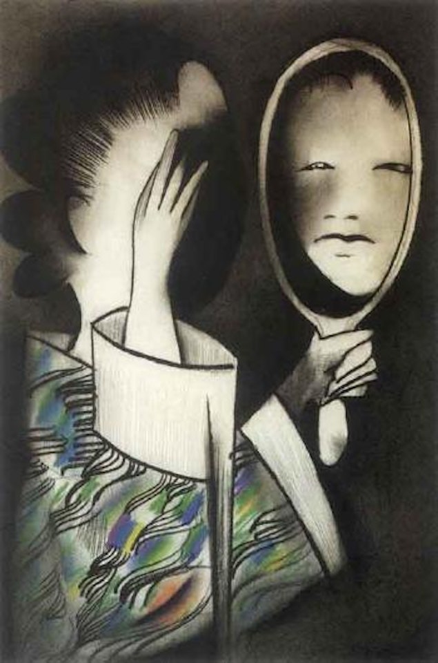 Mirror by Charles Blackman