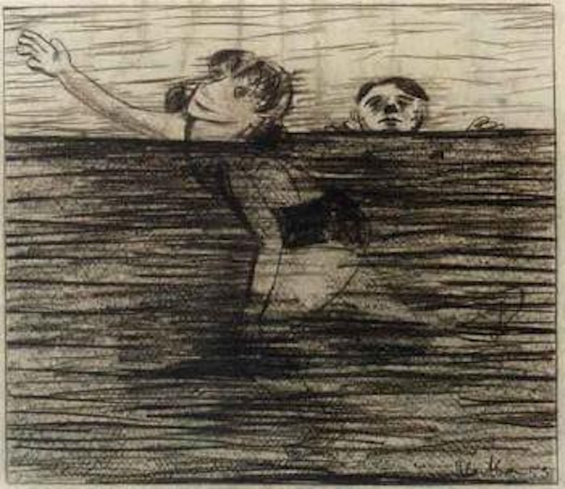 Swimmers by Charles Blackman