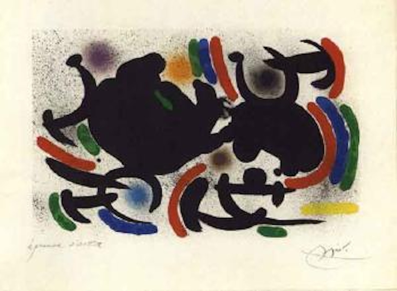 Composition by Joan Miró