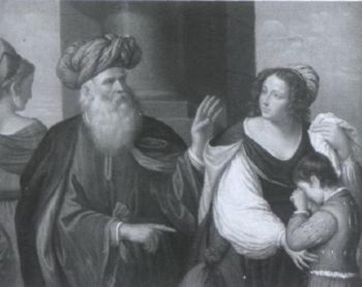 Abraham and Isaak by Christian Wilhelm Ernst Dietrich