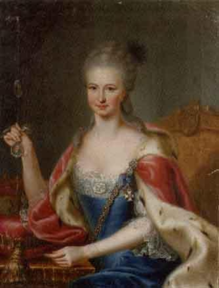 Portrait of Princess Amalie Auguste by German School