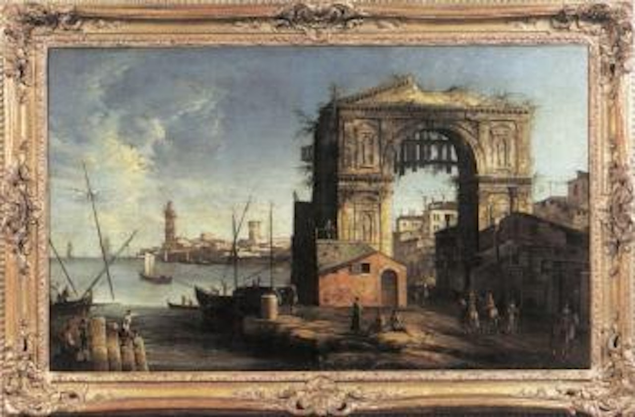 Lagoon of Venice by Venetian School