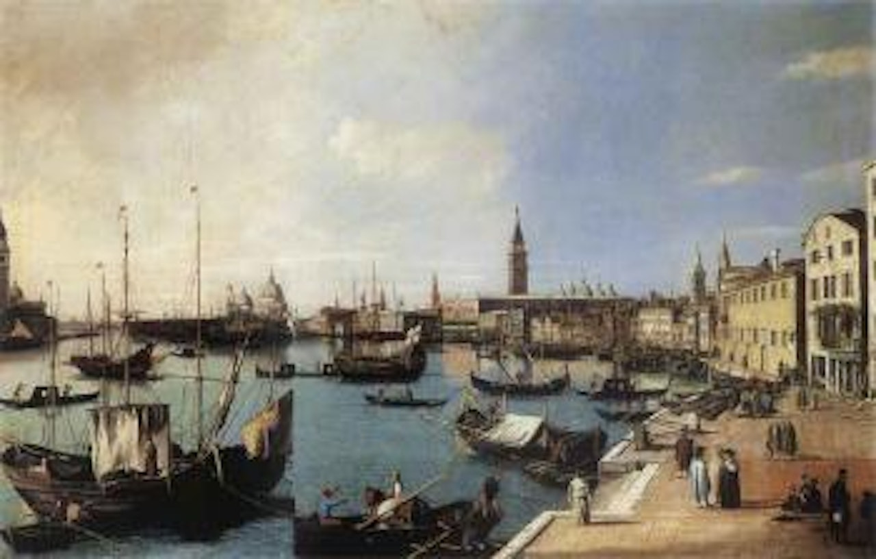 Riva degli Schiavoni by Canaletto