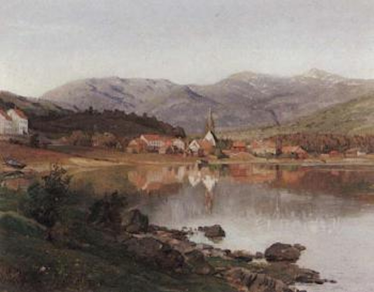 Landscape from Vossevangen by Anders Monsen Askevold