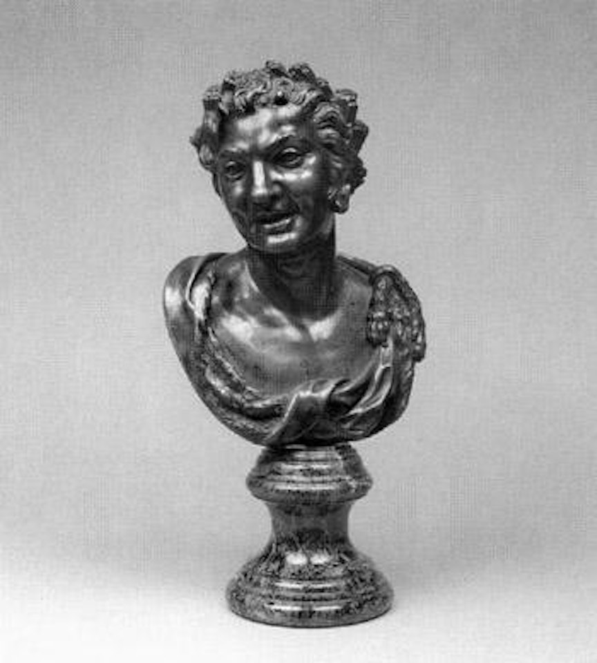Bust of faun by French School