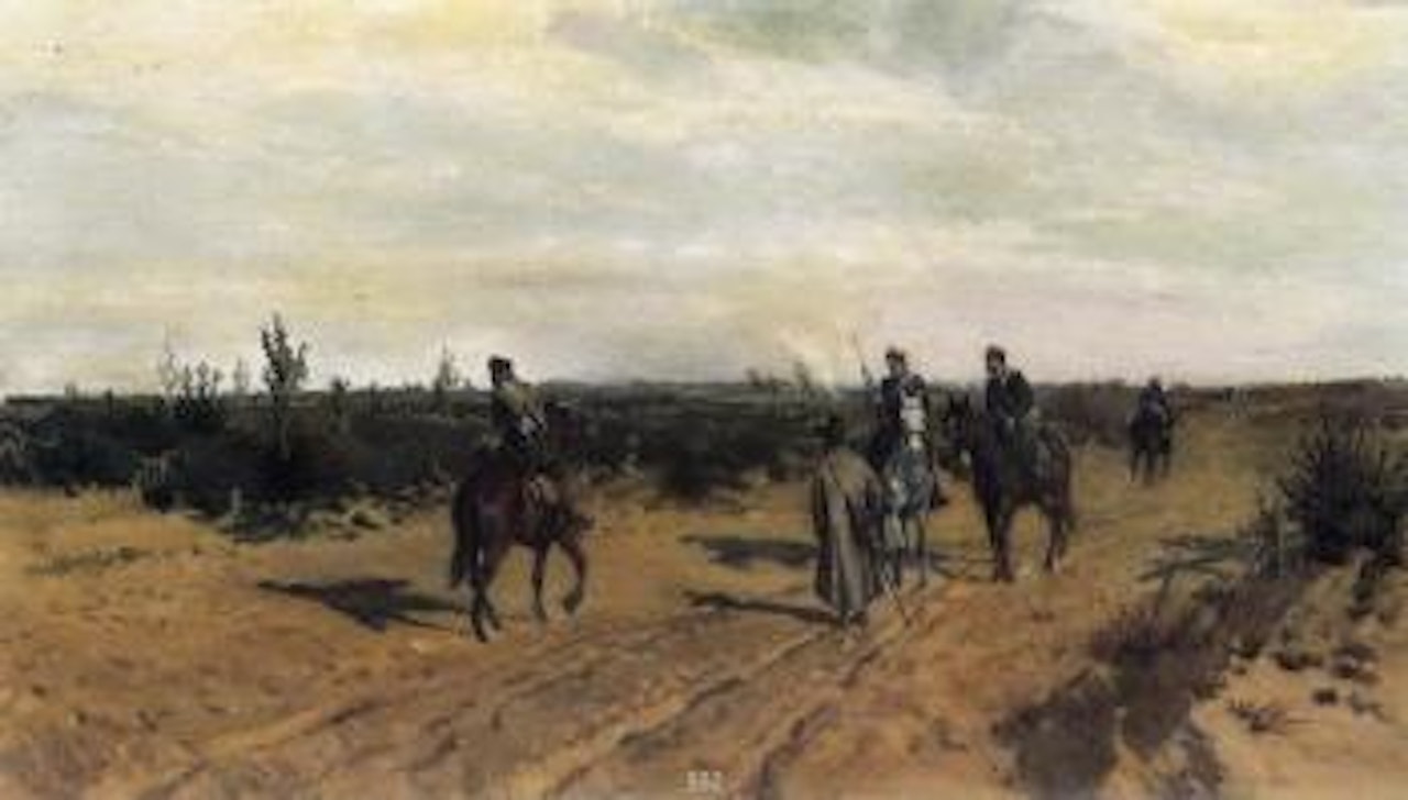 Russian cavalry by Russian School