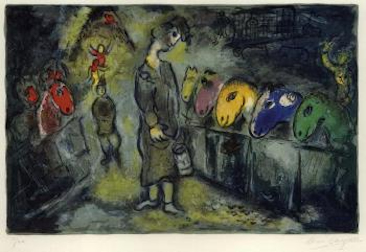 Le cirque by Marc Chagall