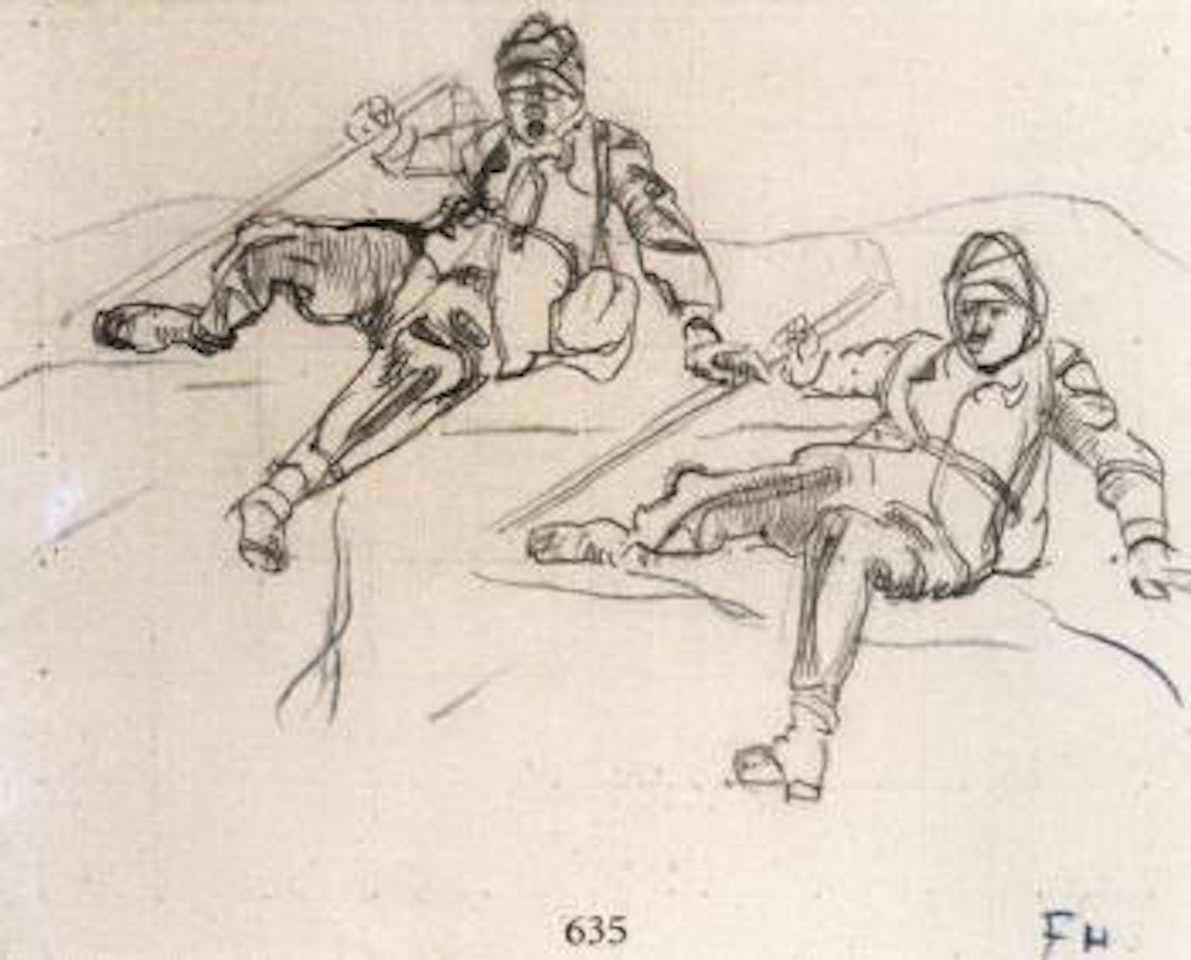 Mountaineer by Ferdinand Hodler