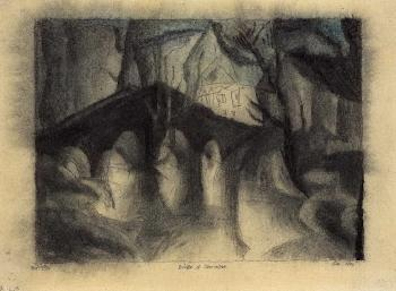 Bridge at Oberweimar by Lyonel Feininger