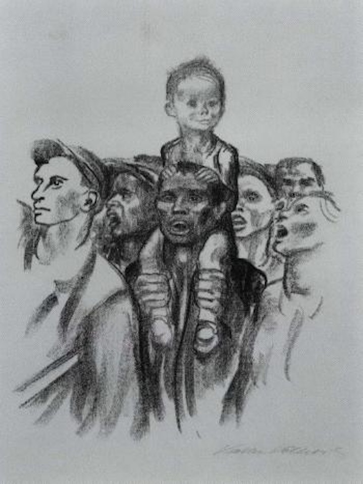 Demonstration by Kathe Kollwitz