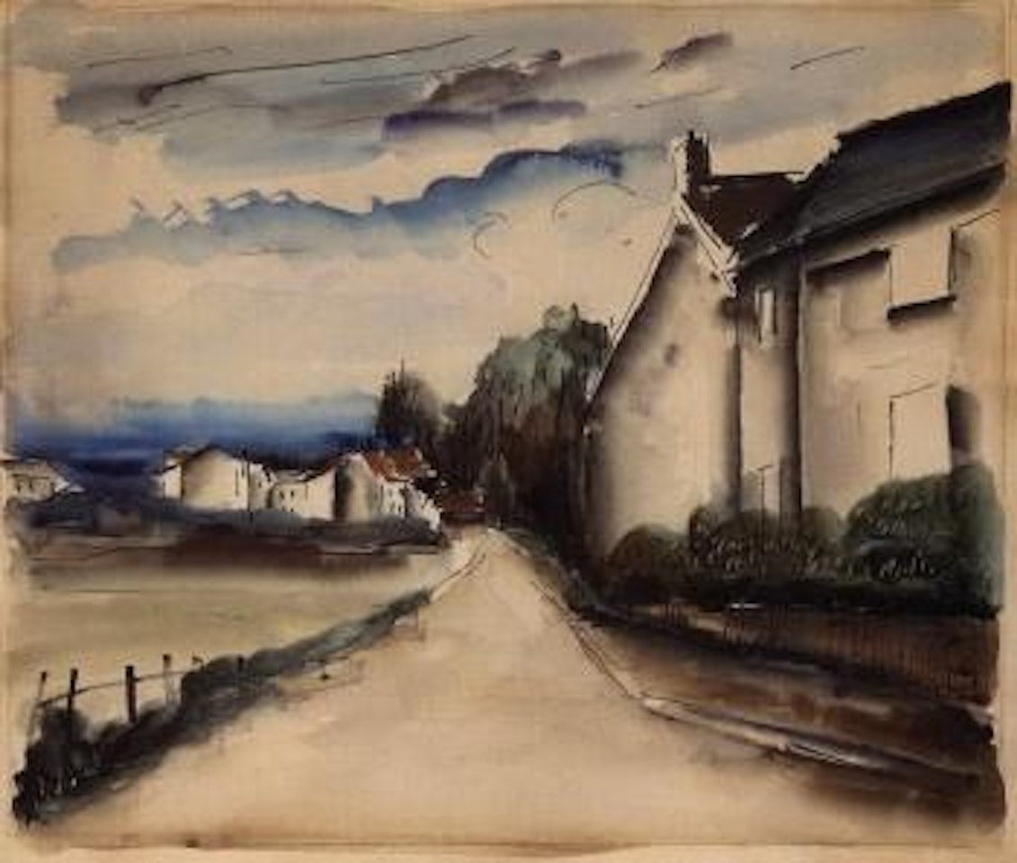 La Lisiere de Village by Maurice de Vlaminck