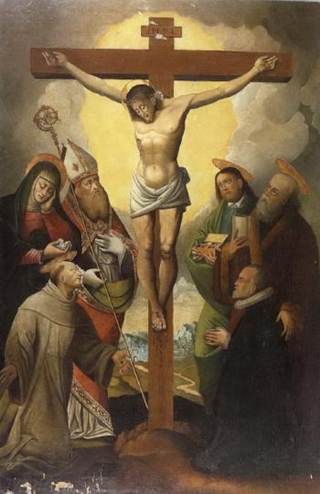 Crucifixion by Spanish School