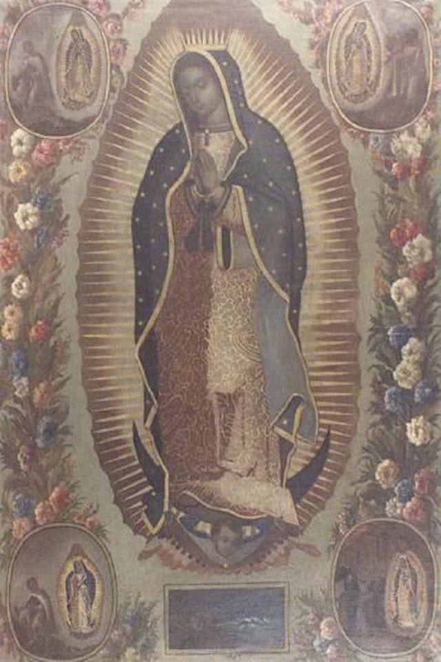 Virgin of Guadaloupe by Mexican School