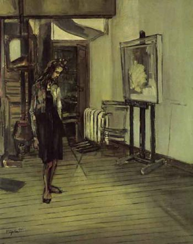 Modele a l'atelier by Francis Gruber