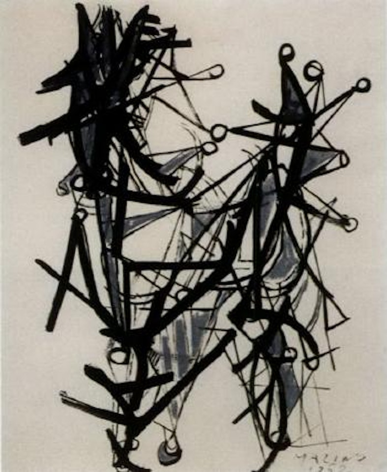 Horse and rider by Marino Marini
