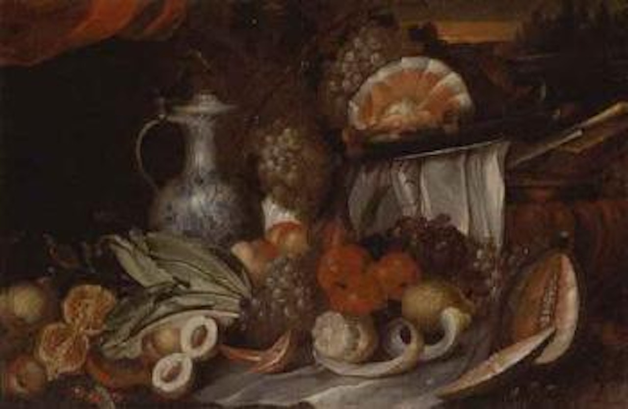 Still life of fruits by Italian School