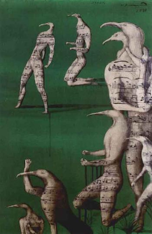Study, songbirds by Bill Hammond