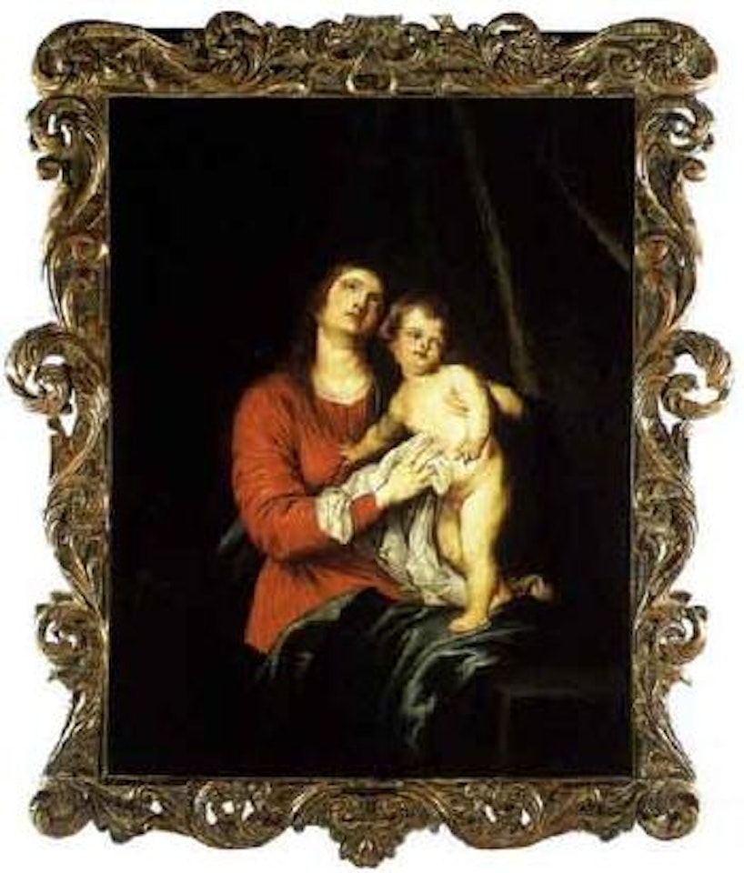 Madonna and child by Anthony van Dyck