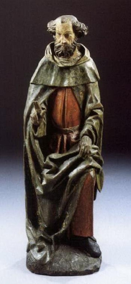 Bearded saint by German School