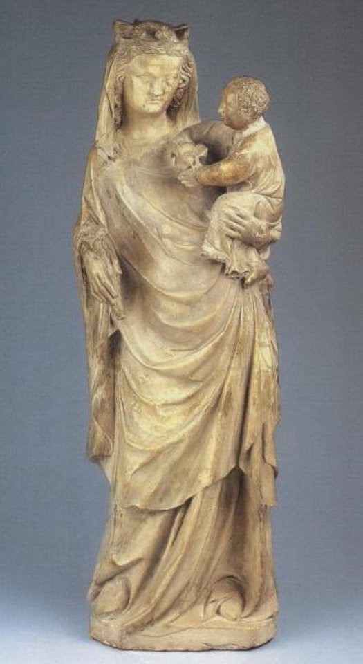 Mary and Child by German School