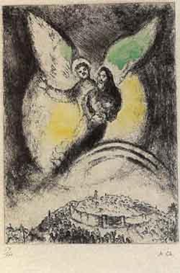 L'Eternal aura pitie de Jacob by Marc Chagall