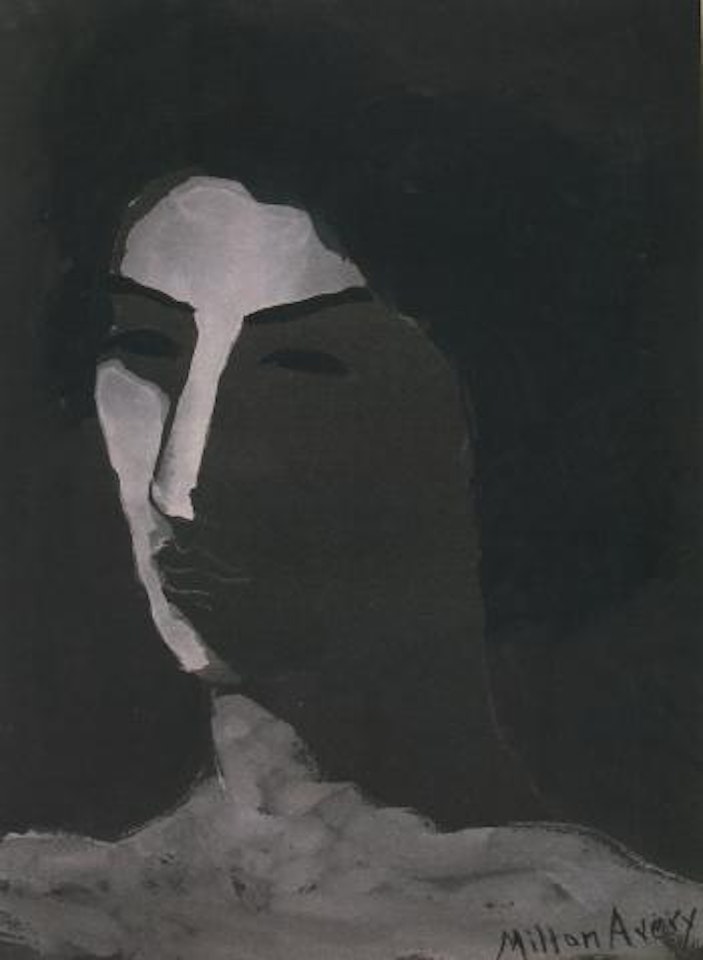 Portrait of a figure by Milton Avery