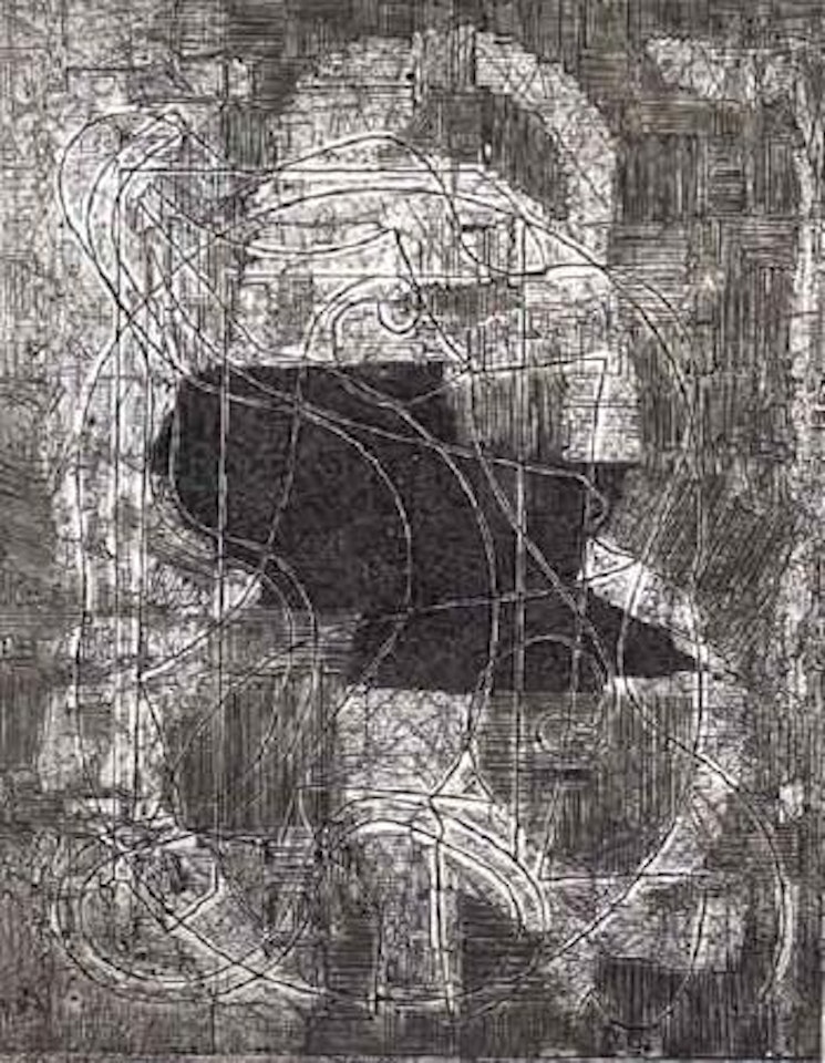 Imola three by Frank Stella