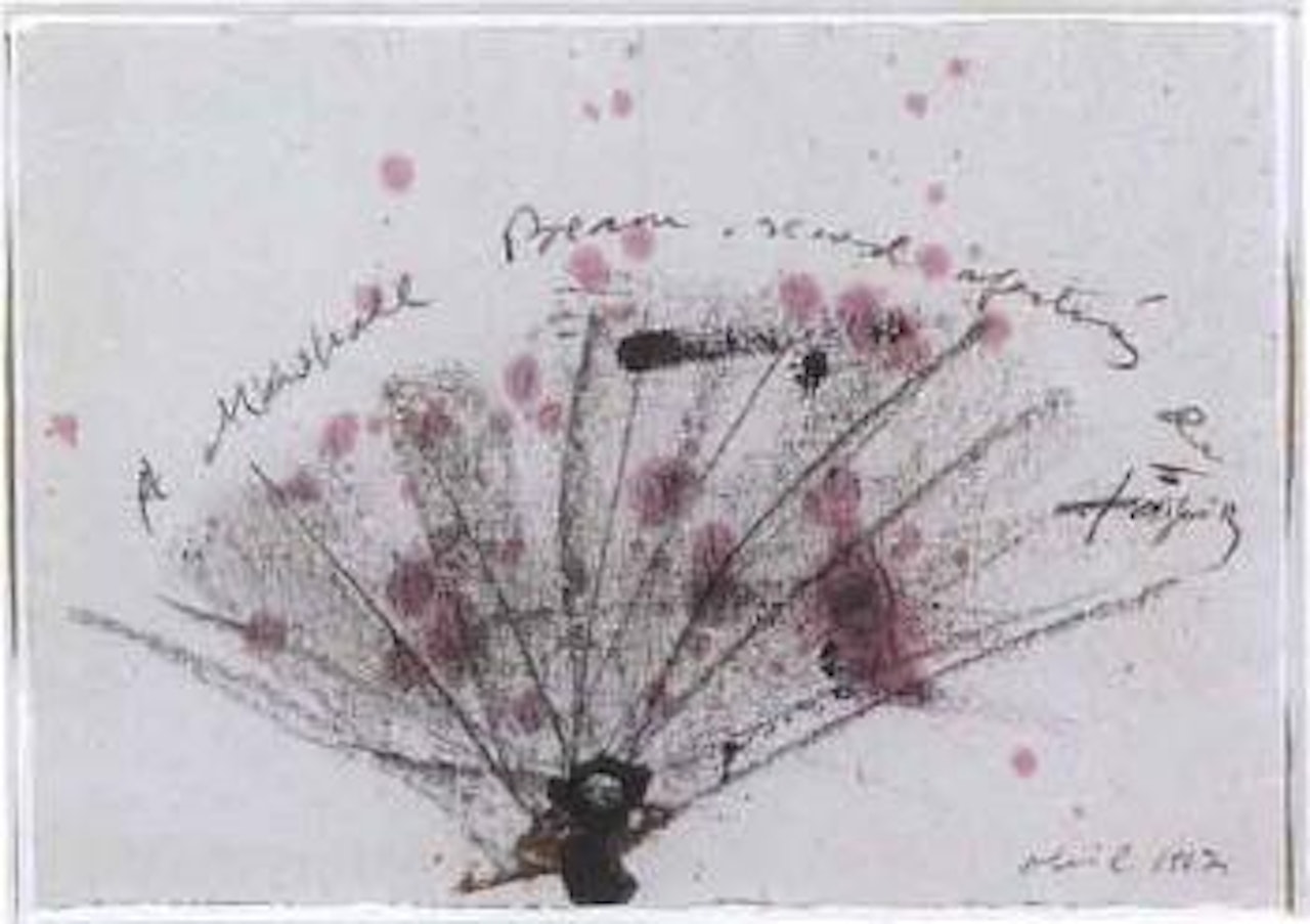 A marshall bean by Antoni Tapies