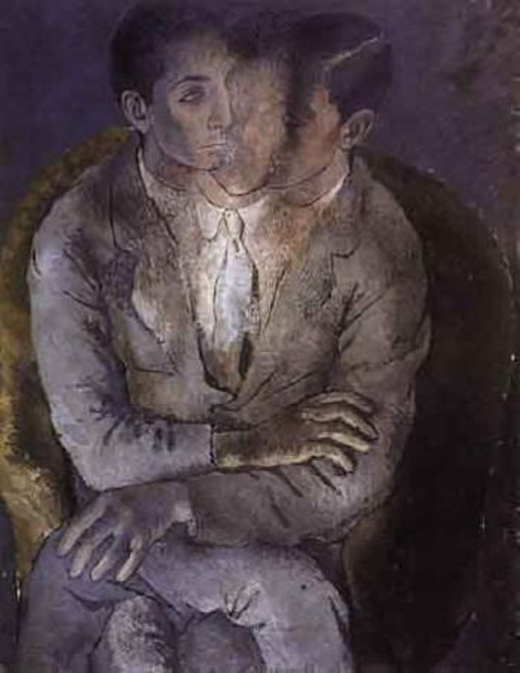 Seated multiple figure by Pavel Tchelitchew