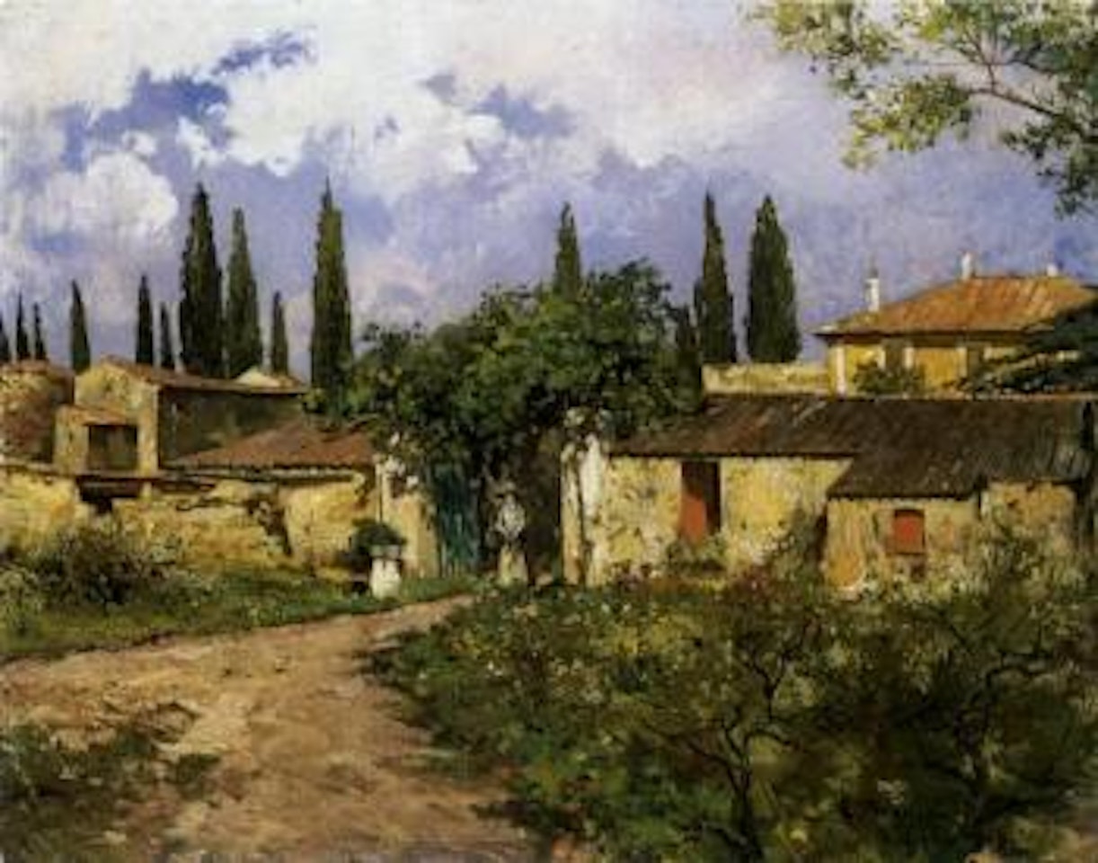 Castle in Provence, Saint-Cyr by Carlo Brancaccio