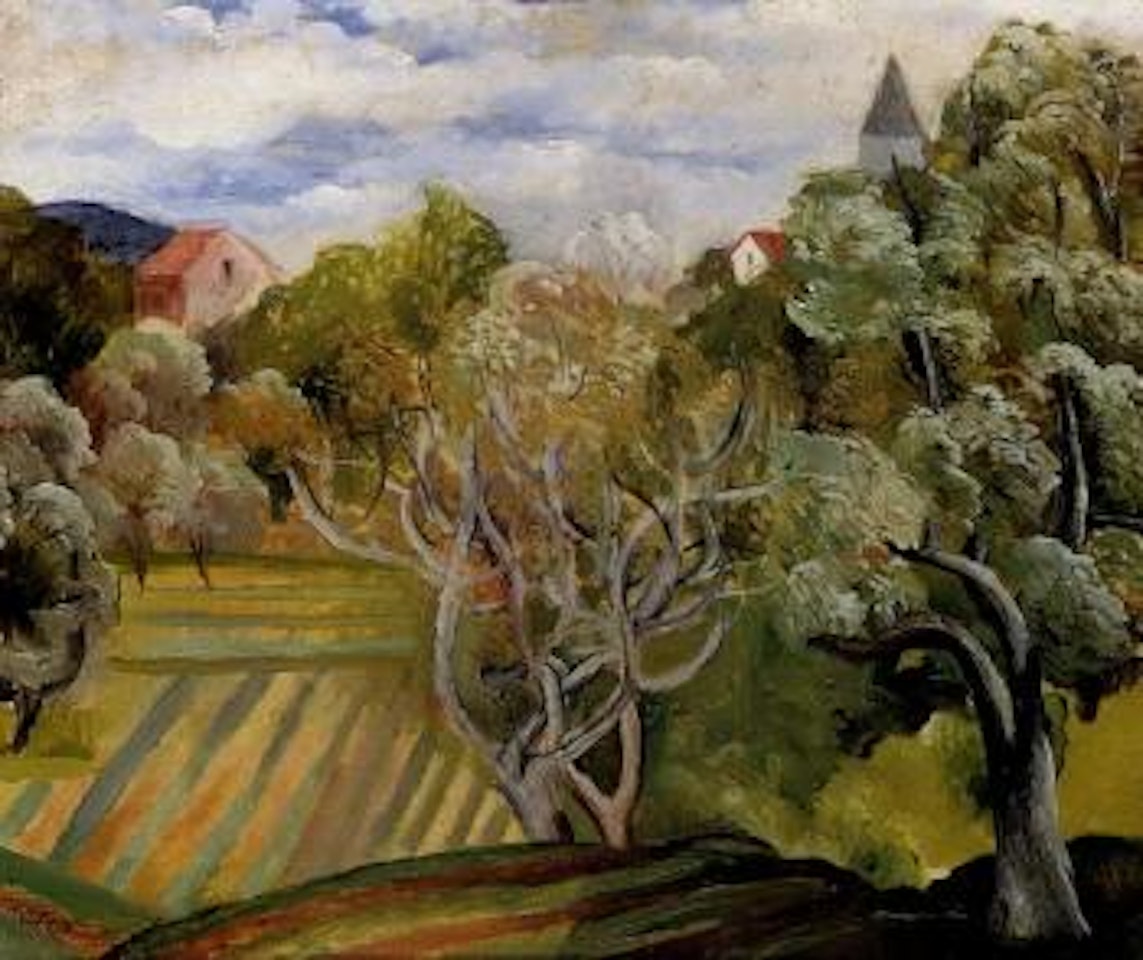 Paysage de Provence by Moïse Kisling