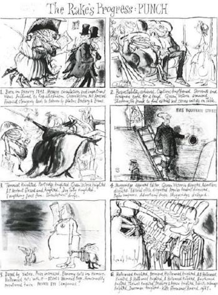 The Rake's Progress, Punch by Ronald Searle