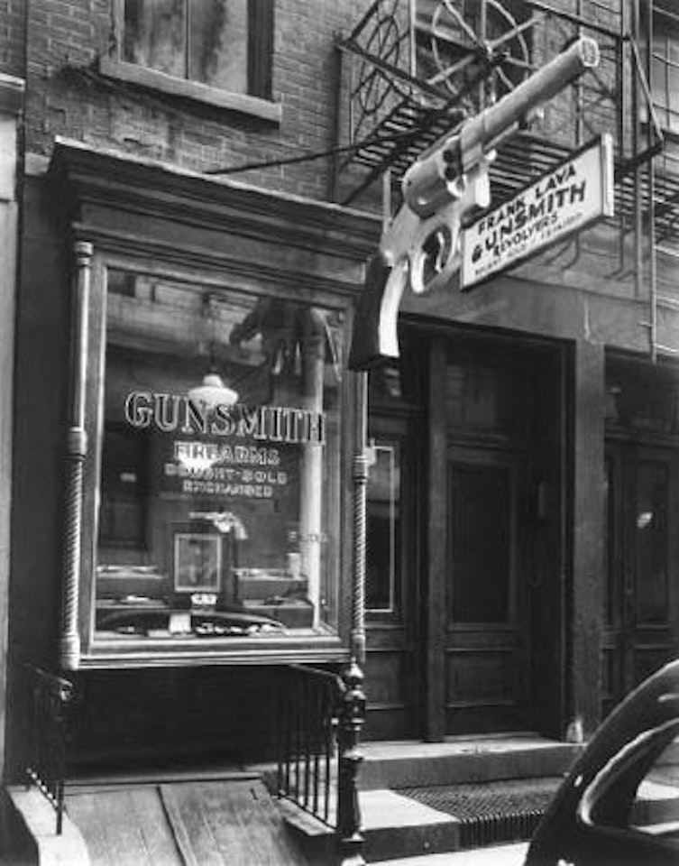 Gunsmith, 6 Center Market Place by Berenice Abbott