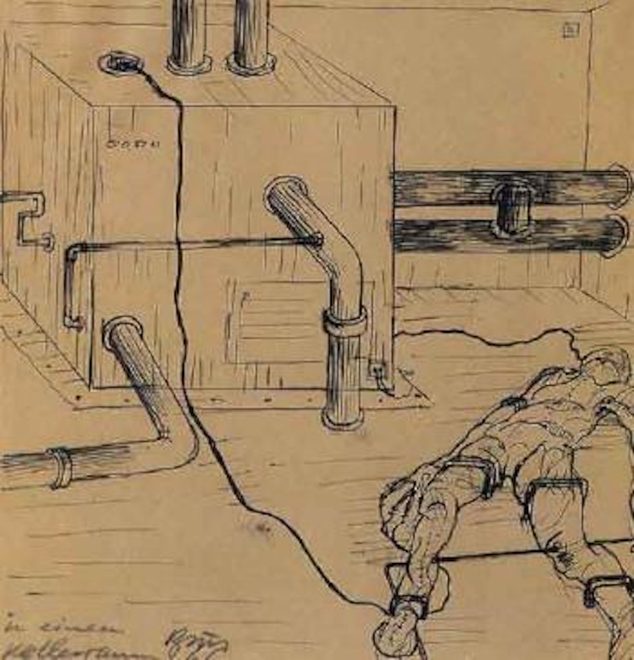 In a cellar by Gunter Brus