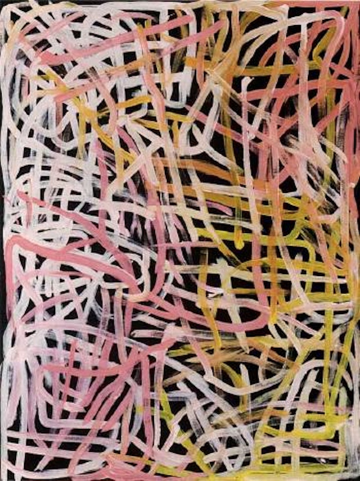 Untitled - Yam series by Emily Kame Kngwarreye