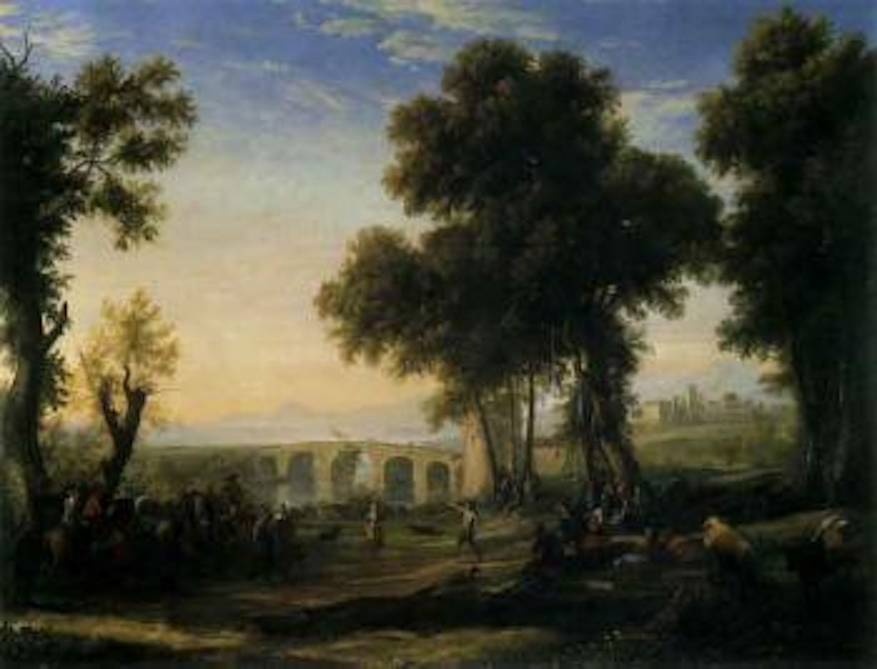 Fete villageoise by Claude Lorrain