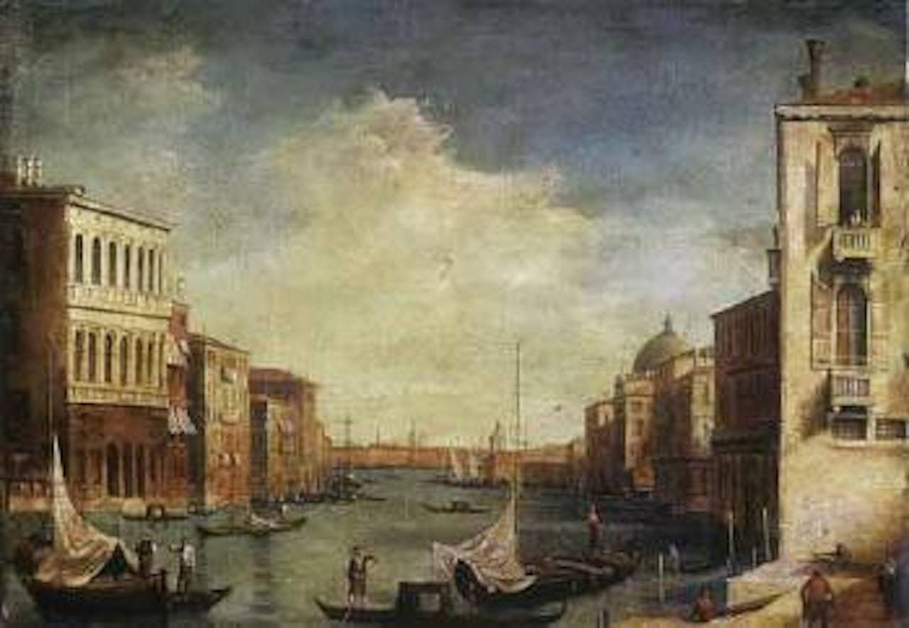 View of Grand Canal, Venice by Canaletto