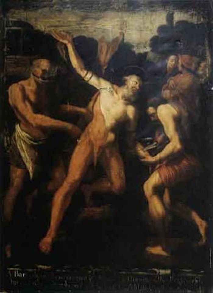 Flaying of Saint Bartholomew by Italian School